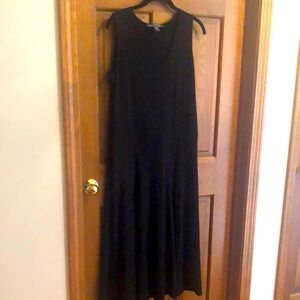 Josephine Chaus Black Sleeveless Midi/Maxi Sleeveless Dress